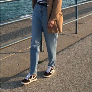 Levi's Premium High Loose Taper Light Blue Jeans